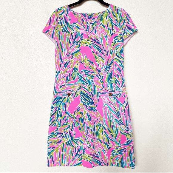 Lilly Pulitzer Multi Palm Reader Layton Dress Size XS - Picture 2 of 15